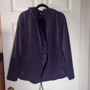 Kirkland Signature Purple Wind and Water Resistant Windbreaker